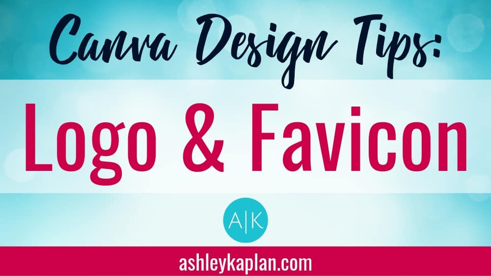 Ashley Kaplan top tips on canva logo design