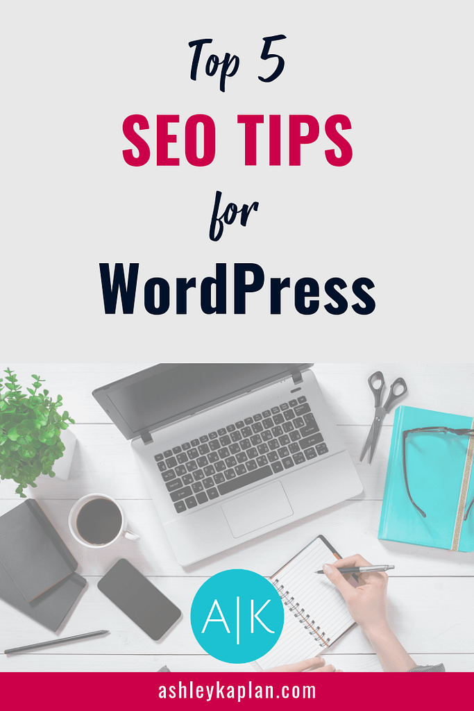 Are you struggling to drive traffic to your blog? Maybe it’s time to check out your SEO. For those of you wondering: What’s SEO, and why does it matter? I’ll explain it all in this post! Here, I share my top 5 SEO tips for WordPress. If your blog is on SquareSpace or Wix, no worries! The technical details may vary, but the principles remain the same no matter which platform you use. Let’s get going!